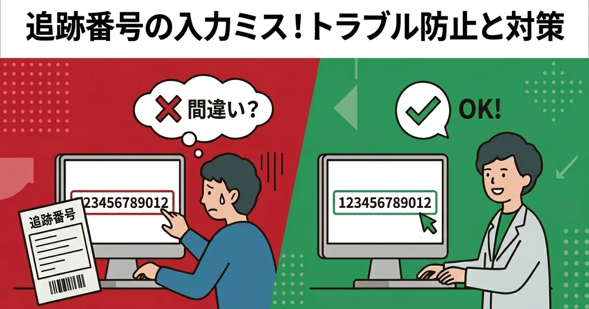 Problemas causados por errores al introducir números de seguimiento y cómo prevenirlos