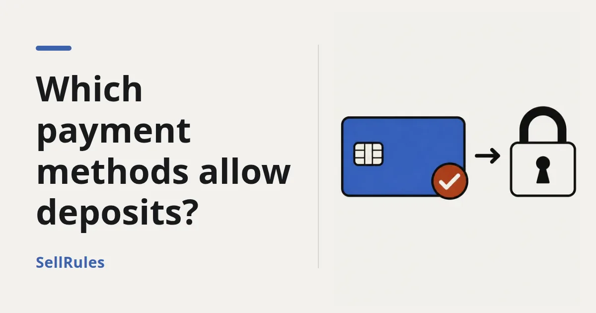 Which payments work with deposits on Shopify | Cash on delivery, bank transfer and Shop Pay