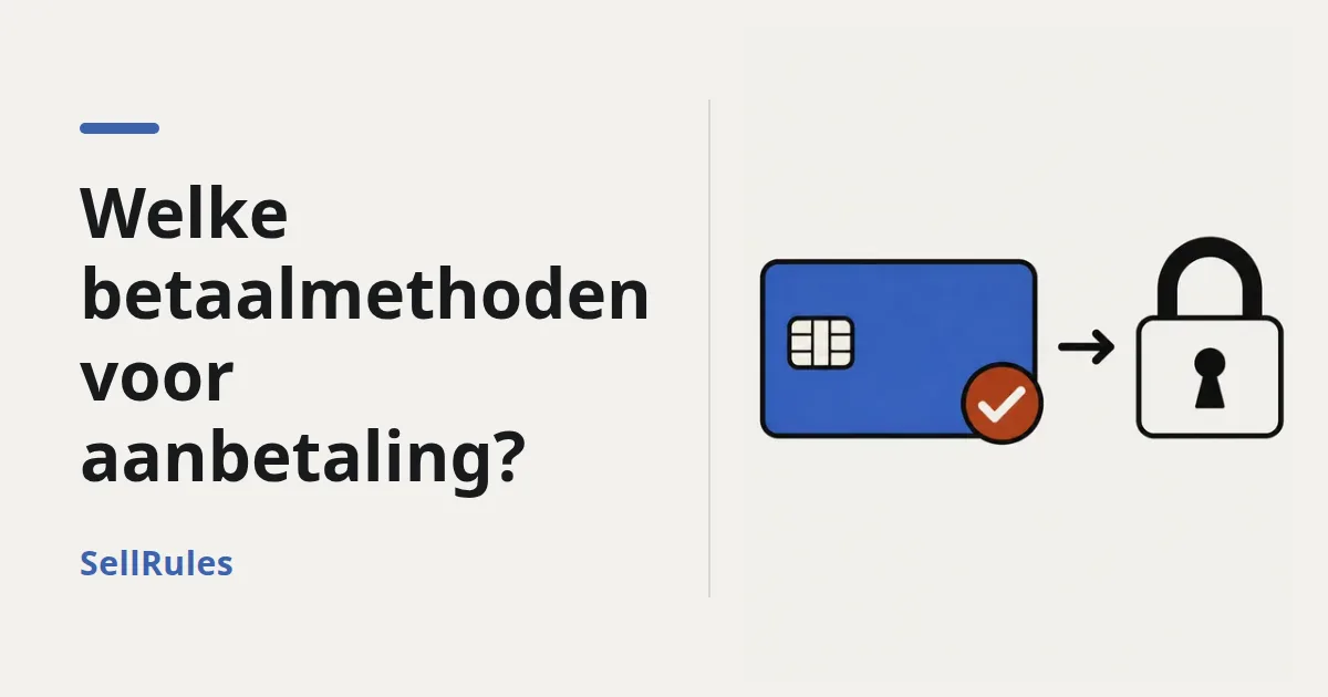 Welke betaalmethoden werken met een aanbetaling in Shopify? | Rembours, overschrijving en Shop Pay