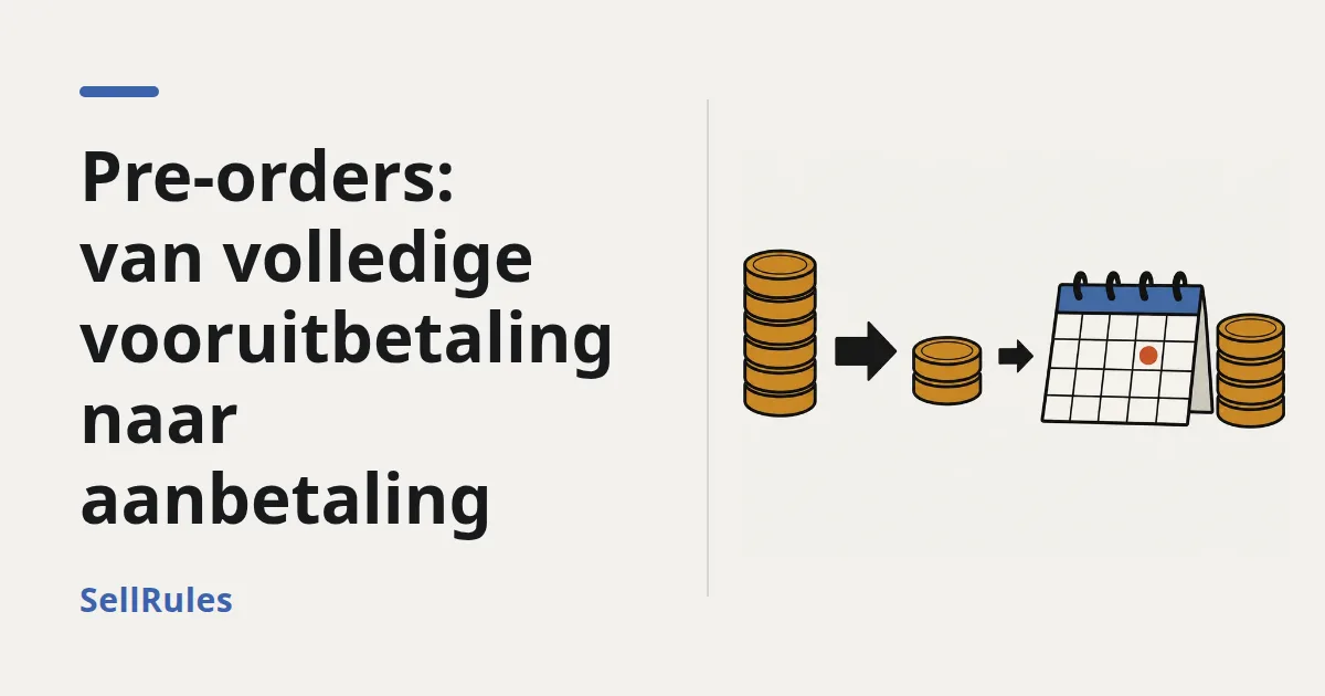 Shopify-pre-orders van volledige betaling naar aanbetaling | Lopende orders en de Pro-stappen