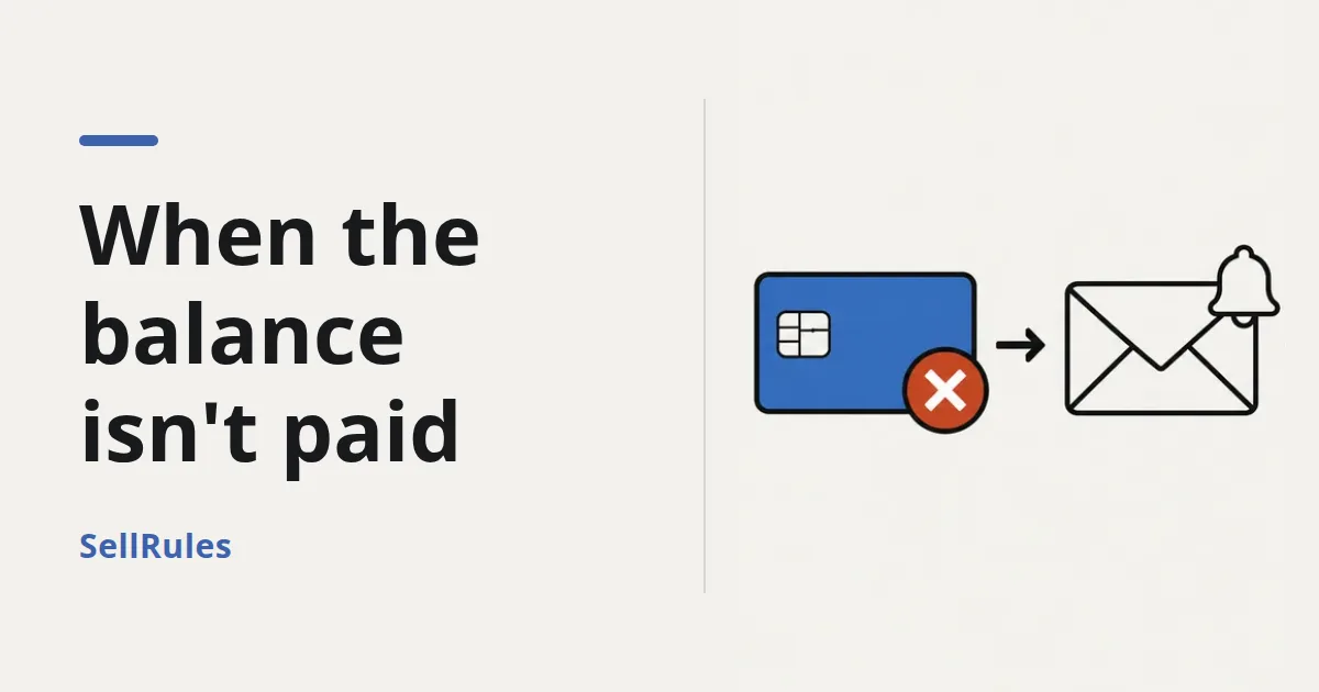 Pre-order balance not paid? What to do after a failed charge, from payment to cancellation